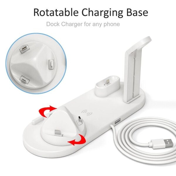 4 in 1 Wireless Charging Station - Image 4