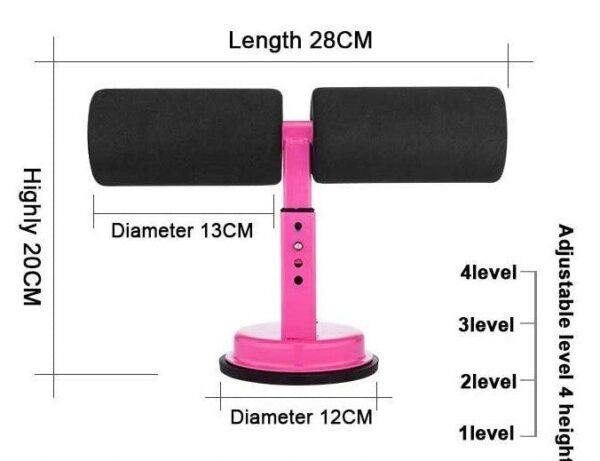 Self-Suction Sit Up Bar For Abdominal & Core Workout - Image 5